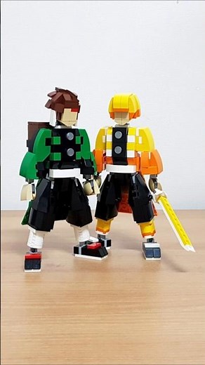 LEGO Zenitsu : Demon Slayer Kimetsu no Yaiba Infinity Castle #demonslayer #kimetsunoyaiba #鬼滅の刃