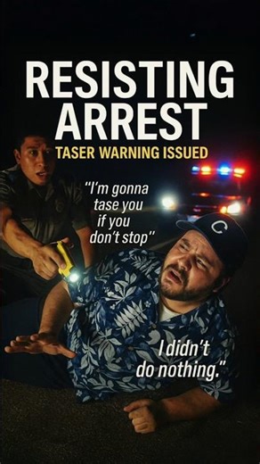 Bodycam: Resisting Subject Warned of Taser Deployment