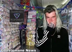 Yo escuchando el disco de Ghostemane ORIGINAL que me costó 10 pesos en el tianguis | Ghostemane News