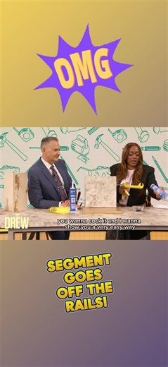 I’m a sucker for a good caulking tip, so when the fab @Sunny Anderson was sharing some home renovation hacks on @thedrewbarrymoreshow this week, I tried to be on my best behavior. But, well… you’ll see. 😂