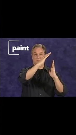 Recognize? Sign "Paint" in ASL! Retain Words with This Secret Trick!