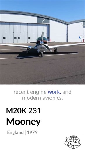 1979 Mooney M20K 231 FOR SALE - Fast, Efficient IFR Cross-Country Aircraft
