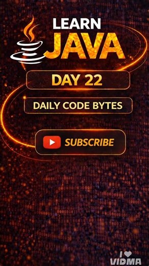 #day22Learn Java in Tamil#java #tamil #code #easycode#dailycode #easytolearnforbegginers#interview