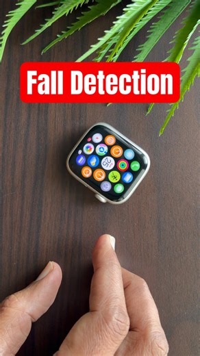 Fall detection on Apple Watch ⌚️ #shorts