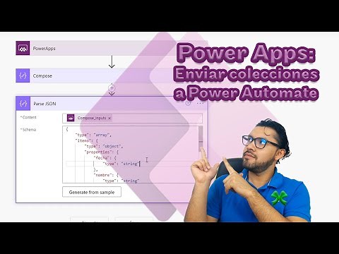 Power Apps: Enviar colección a flujo de Power Automate
