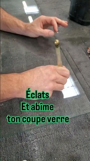 cutting a pane of glass (even a thick one)