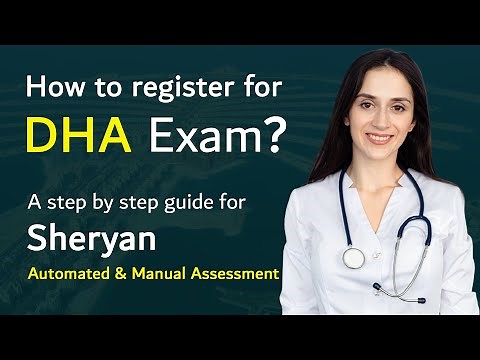 How to register for DHA exam? | Sheryan automated & manual assessment for healthcare professionals
