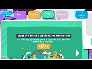 Mathletics challenge