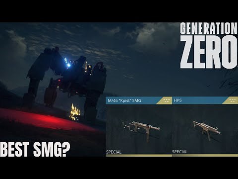 What is the best SMG in Generation Zero?