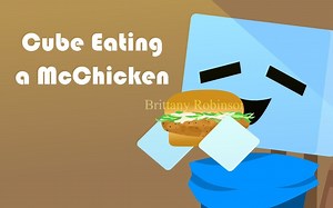 【搬运】Cube Eating A McChicken【JSB同人动画】【Pink Corruption】