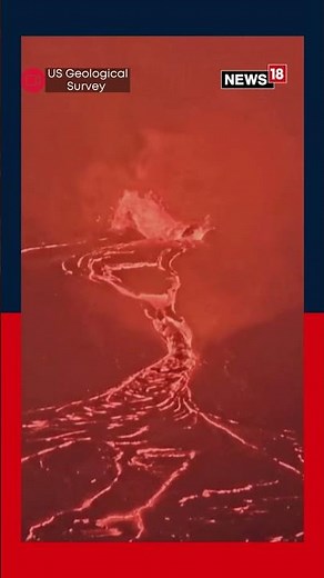 Molten Lava Flows Stunningly from Kilauea Volcano Crater at Dusk | Hawaii Eruption 2025 | N18S