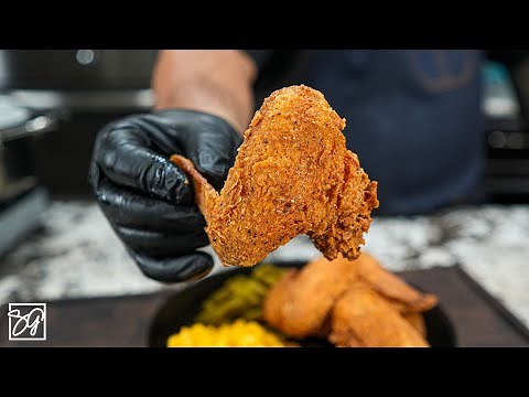The Secret to the Perfect Fried Chicken Wings