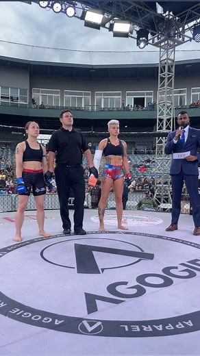 58K views · 362 reactions | First female fight of the night ends in just 29 seconds into the first round. Mackenzie Stiller wins by verbal submission. | Elite Fight Night / Elite Amateur Fight League | Facebook
