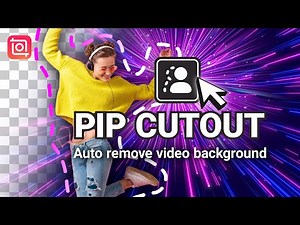 InShot New PIP Cutout Feature | Auto Video Background Remover