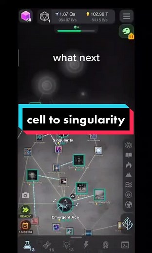 cell to singularity part 2 #celltosingularity #idlegame