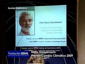 Klaus Hasselmann, premio Fronteras en Cambio Climático 2009