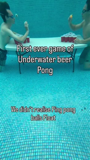 Underwater Beer Pong: A Hilarious Twist on Fun