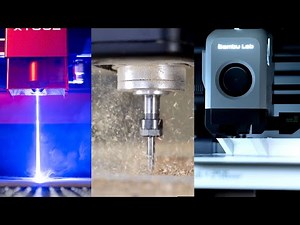 CNC vs Laser vs 3D Printer - Which is BEST?