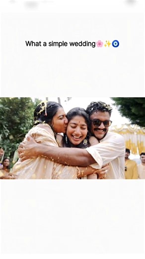 Sai pallavi's sister wedding👰💍🤵💒#reels #wedding #shorts #love #viral #video #song