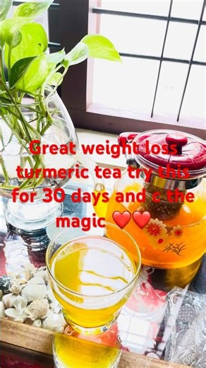 Turmeric tea follow our channel for more healthy weight loss videos 😍😍