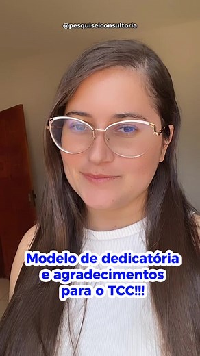Modelos de Dedicatória e Agradecimento para TCC - Como Fazer
