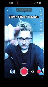 GLITCHED EFFECT TUTORIAL🫪