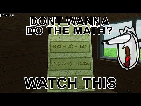 All the math answers to get the chain glove in slap battles