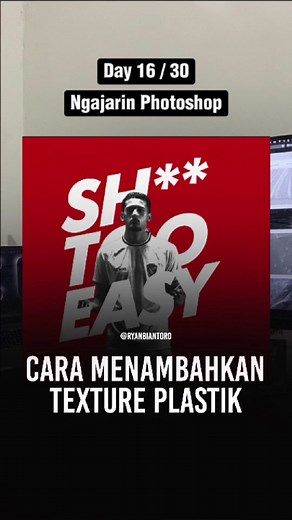 Hari ke-16 Ngajarin Photoshop: Cara Apply Texture Overlay Komen