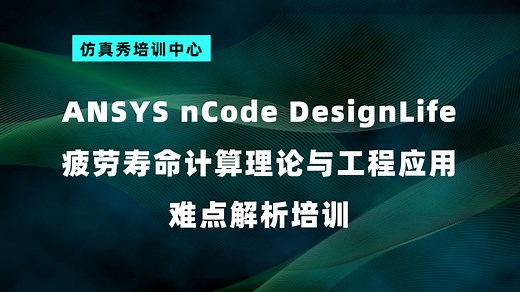 ANSYS nCode DesignLife结构疲劳寿命计算理论与工程应用难点解析培训