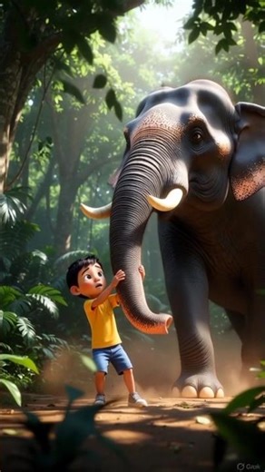 This Elephant #elephant #jungle #ai #cartoon