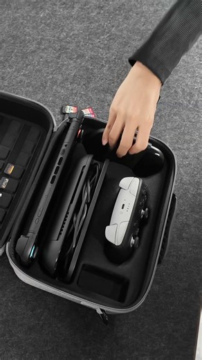 How many games fit in this Switch 2 case?! #switch2 #storage #trending