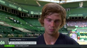 INTERVIEW: A. Rublev; Halle SF