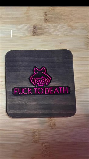 Make a cyberpunk coaster with me!