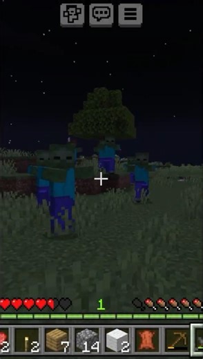 First Night in Minecraft Was TERRIFYING 😨 #minecraftshorts #nostalgia #minecraft #omtwariletsplay