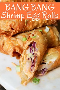Bang Bang Shrimp Egg Rolls