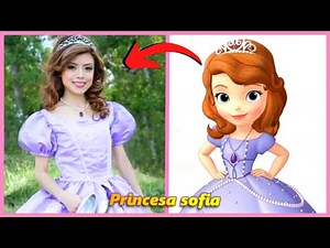 Sofia the first Characters In Real Life l Animation origins