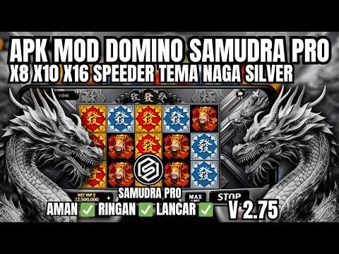 Higgs Domino RP Mod Apk Terbaru Versi 2.75 X8 X10 SAMUDRA PRO TEMA NAGA SILVER HGI Versi Terbaru