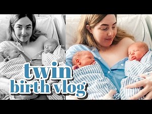 THE BIRTH OF OUR TWINS (birth vlog)