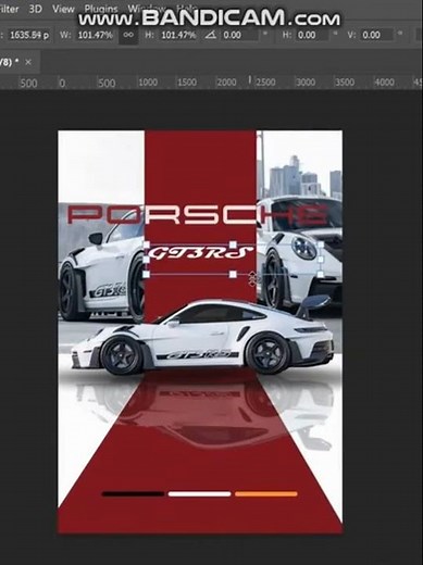Porsche Car Design in Adobe Illustrator | Realistic Vector Illustration TutorialVector CarTutorial