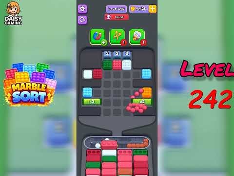Marble Sort Level 242 Walkthrough