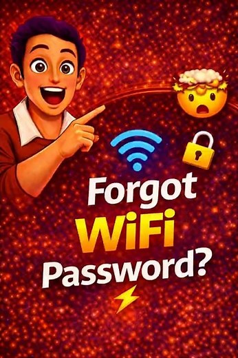 Hidden Windows Trick: See WiFi Password in Seconds ⚡