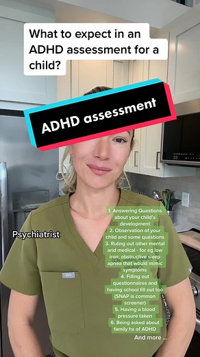 One of the most requested topics: what happens in an evaluation for ADHD? There is more to interview but it is important to know ADHD is a clinical diagnosis and very appropriate to be made by pediatrician or child psychiatrist. A full neuropsych or psychoed assessment is not needed for most children. Let me know what you want to hear about in more detail! #adhd #adhdawareness #adhdchildren #childpsychiatrist #psychiatry #parenting