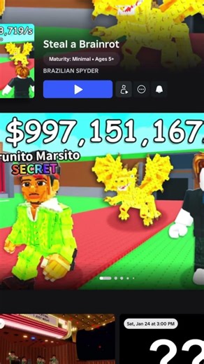 This OP Script Saved My LaGrande 😮🤯 #stealabrainrot #roblox #robloxscripts #stealabrainrotscripts