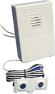 Water Leak Detector 12vdc for Boats & RV - Loud Water Alarm with Detachable 5ft Cord Sensor - no Internet or Battery Needed – Up-gradable with Optional sensors