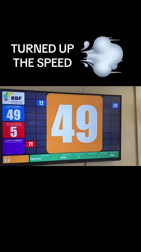 🔥Turned up the speed on our bingo calling software today! 💨 Can you keep up? https://www.ranfordbingo.co.nz/product-page/power-call-bingo-system #speedynumbers #FASTBingo #housienz #EOFYSpecial