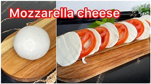 Homemade MOZZARELLA CHEESE with JUST TWO INGREDIENTS!!! | Gina Amon Channel