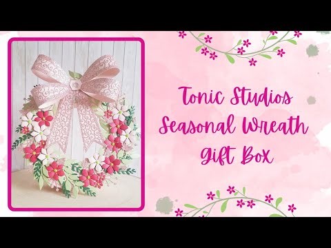 Tonic Studios Seasonal Wreath Gift Box
