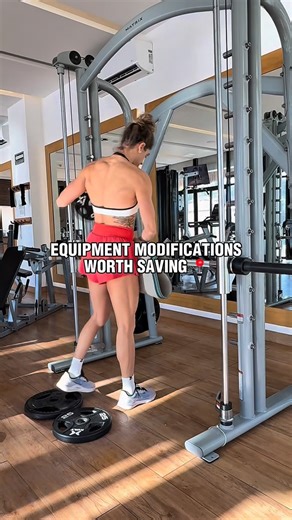 Nicole Roggow on Instagram: "need help modifying a movement around limited equipment (or a hotel gym)? drop it below 👇🏽 I program a lot of “machine based” movements in my program because in many instances it’s the most straightforward way to target what I am working to target. HOWEVER, every single movement has an alternative that can be done with the most minimal equipment.# as long as you understand the intention and the target area of the movement; finding modifications gets simpler 💥💪🏽 
