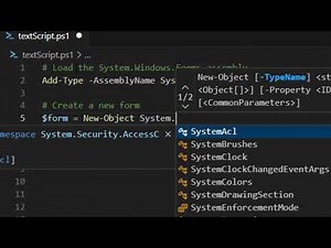 1 Creating a Windows Forms GUI in PowerShell: My First PowerShell Application