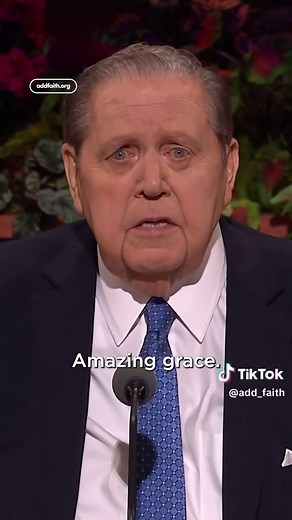 Elder Jeffrey R. Holland Sings Amazing Grace at Conference